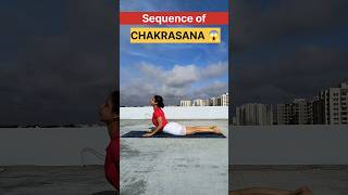 🔓 your CHAKRASANA 😱😍 chakraasan tutorial shorts trending explore yoga fun2shhyoga [upl. by Keheley]