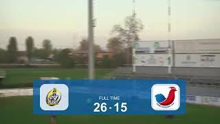 Tiesse Robot CalvisanoRugby Parabiago V giornata di Serie A [upl. by Natika]