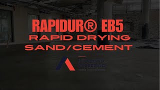 Rapid Drying Screed  B Doherty Mobile Screed Factory Rapidur EB5 [upl. by Ynoep]