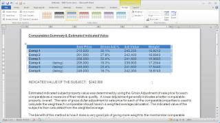 Appraiser Tech Tip Import Word narratives as addenda [upl. by Rushing529]