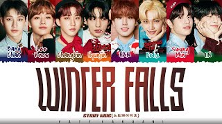 Stray Kids  Winter Falls Lyrics Color CodedHanRomEng [upl. by Holly-Anne]