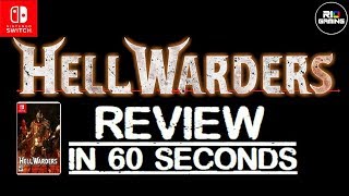 Hell Warders REVIEW Nintendo Switch in 60 Seconds  Tower Defense Dark Souls Esque STEAM Impressions [upl. by Derfla432]