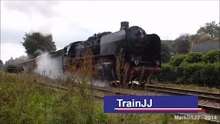 Dutch Steam Train  Veluwse Stoomtrein Maatschappij  VSM  HerfstblaadjesExpress  LoenenEerbeek [upl. by Saidel836]