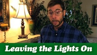 DAD FLIPS OUT ABOUT LEAVING LIGHTS ON [upl. by Ube]