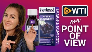 Sambucol Black Elderberry Syrup  Our Point Of View [upl. by Mungo]