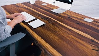 Solid Wood Desks by UPLIFT Desk [upl. by Norab915]