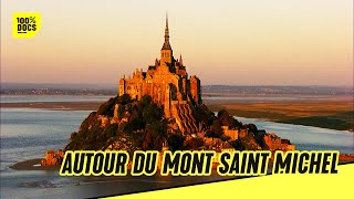 Le Mont Saint Michel entre Bretagne et Normandie [upl. by Einahpet]