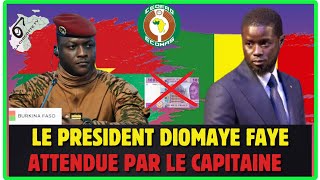 Rencontre au sommet  Bassirou Diomaye Faye et Le capitaine lbrahim Traoré [upl. by Rollo]