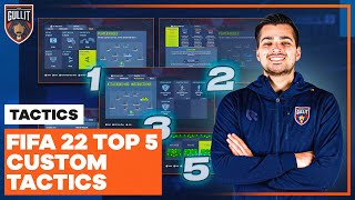 FIFA 22  BEST FORMATIONS amp TACTICS SET UP TO USE IF YOU ARE STRUGGLING TO ATTACK AND DEFEND [upl. by Hilel67]