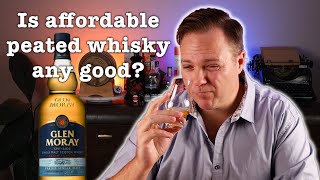 Glen Moray Peated Single Malt Whisky Review – Can cheap peated Scotch be good [upl. by Anaik]