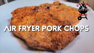 Air Fryer Pork Chops  Crispy Recipe  Air Fryer Pork Chop Recipe [upl. by Eckardt33]