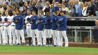 World Series Game 4 National Anthem Texas Rangers  Arizona Diamondbacks mlb worldseries foxsport [upl. by Mccormac]