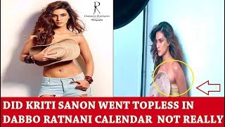 KRITI SANON IN DABBOO RATNANI CALENDAR 2018 [upl. by Cooperstein189]