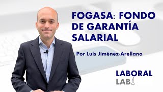 Fondo de Garantía Salarial o FOGASA  LaboralLabes [upl. by Surdna620]