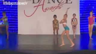 Mini best dancer danceoff  The Dance Awards Las Vegas 2014 [upl. by Adile]