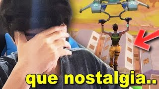 REACCIÓN A MI PRIMERA PARTIDA DE FORTNITE Y PASA ESTO   Roier [upl. by Brittan]