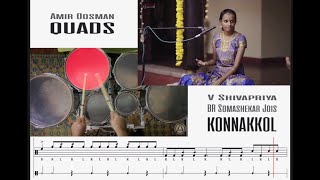 Konnakkol amp Quads Transcription [upl. by Irrak]