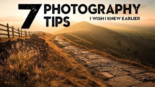 7 SIMPLE photography TIPS I wish I knew EARLIER [upl. by Akinorev]