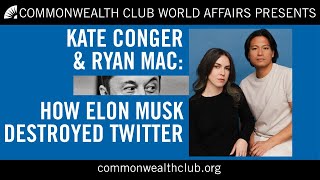 Kate Conger and Ryan Mac How Elon Musk Destroyed Twitter [upl. by Archy835]