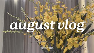 august vlog  beach trips mandatory hangouts and brother’s grad [upl. by Mayap]