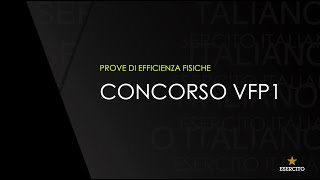 Prove di efficienza fisica  CONCORSO VFP1 [upl. by Jonny]