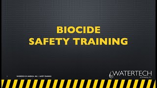 Biocide Safety Training [upl. by Doner71]