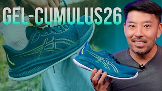 ASICS GELCUMULUS 26  Unboxing Detalhes Completo [upl. by Nohtiek58]