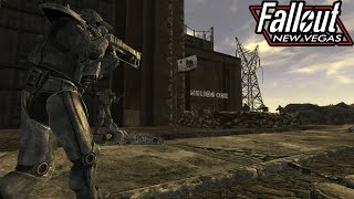 The Battle For Helios One  Brotherhood Of Steel VS NCR  Fallout New Vegas NPC Battles [upl. by Eichman655]