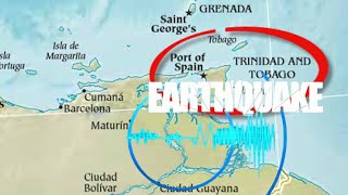 2 earthquakes rocked Trinidad and Tobago In less than 6 hours [upl. by Lou752]