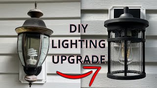 Replacing an Outdoor Light Fixture  3 Install Tips [upl. by Ameerak547]