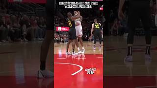 Jabari Smith Jr And Kris Dunn EJECTED AFTER SCUFFLE  Rockets vs Jazz 03242024 [upl. by Celestina]