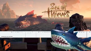 Sea Of Thieves  Summon The Megalodon Guitar Tab [upl. by Crooks]