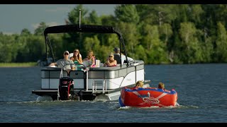 Manitou Value Pontoon The 2021 Aurora LE [upl. by Naiditch31]