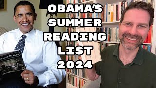 Barack Obamas Summer Reading List 2024 [upl. by Ltney894]