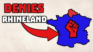 What if France invaded Germany in 1936  The Rhineland War [upl. by Signe]