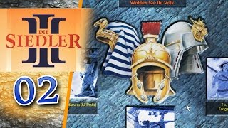 Die Siedler 3 002  Schnappen wir uns die Römer  Lets Play [upl. by Aneleh]