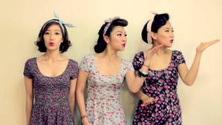 바버렛츠 The Barberettes  Barbara AnnBarberettes Cover of The Beach Boys [upl. by Htabmas]