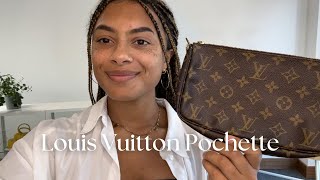 Louis Vuitton Pochette Review [upl. by Allemrac]