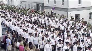 Dreifachzug beim Schützenfest 2023 in Olpe [upl. by Pansie239]