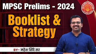 MPSC Prelims Booklist 2024 Strategy  By mahesh Sir prelims booklist mpsc upsc strategy gk [upl. by Anitsahs631]