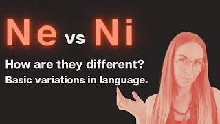 Ne vs Ni  Differences in Language of Extroverted and Introverted Intuition [upl. by Wetzel]