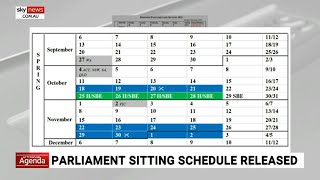 Parliamentary sitting week calendar for 2021 has led to speculation [upl. by Oam]