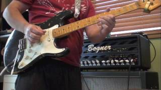 Guitar Amplifier Demo Bogner 100B  Pre Rola Celestion Greenbacks  Landgraff MoD Analogman TS808 [upl. by Aihsinyt]