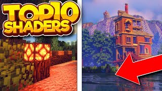 MCPE Top 10 BEST Shaders 2021 MCPE 117 MCPEXbox OnePS4Windows 10 [upl. by Valenka772]