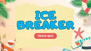 ICE BREAKER TRIVIA FOR KIDS [upl. by Julianne285]