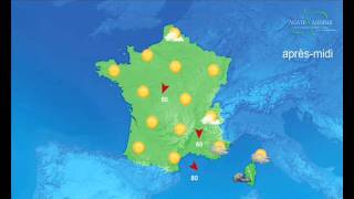 BULLETIN METEO  AGATE ADDIME 3 février 8H30  Arrivée de la neige ce soir par la Belgique [upl. by Sharona]