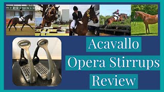 ACAVALLO STIRRUPS REVIEW  Equestrian [upl. by Trebmer]