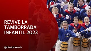 Revive la Tamborrada Infantil del día de San Sebastián 2023 [upl. by Tombaugh]