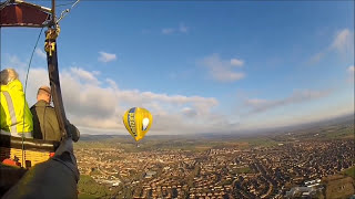 Test Flight of Twin Hot Air balloons Lindstrand Technologies  Signature series [upl. by Phina]