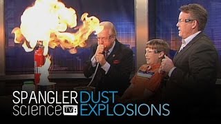 Dust Explosions  Cool Science Experiment [upl. by Aztiraj]